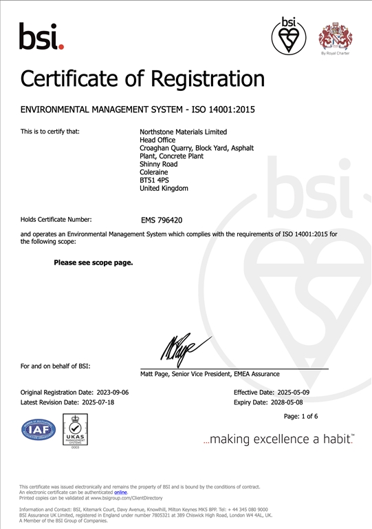 12EC01 ISO 14001 Certificate EMS 796420 Issue 18.07.2025