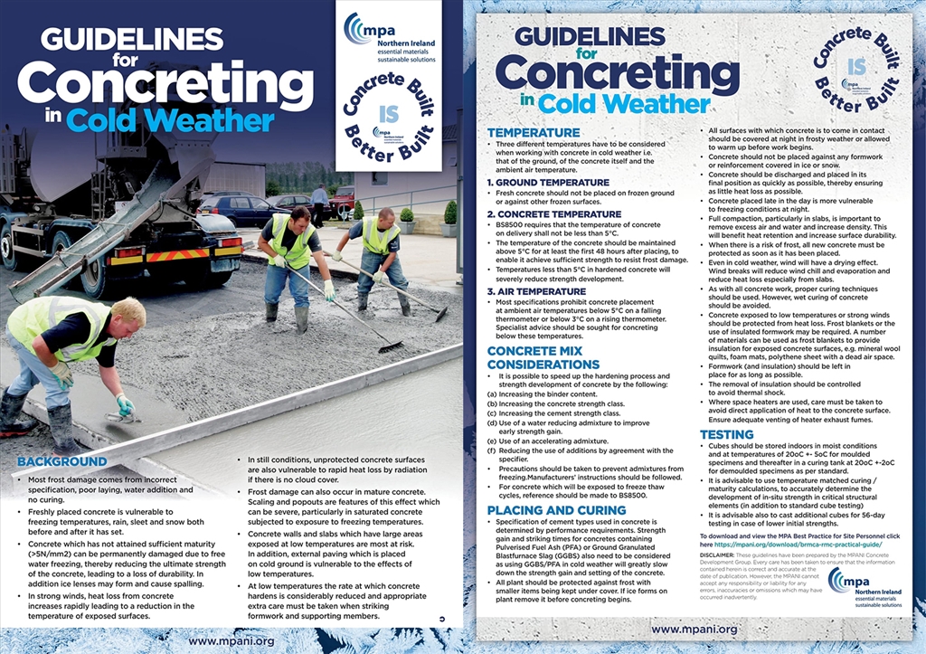 Concreting in Cold Weather Guide