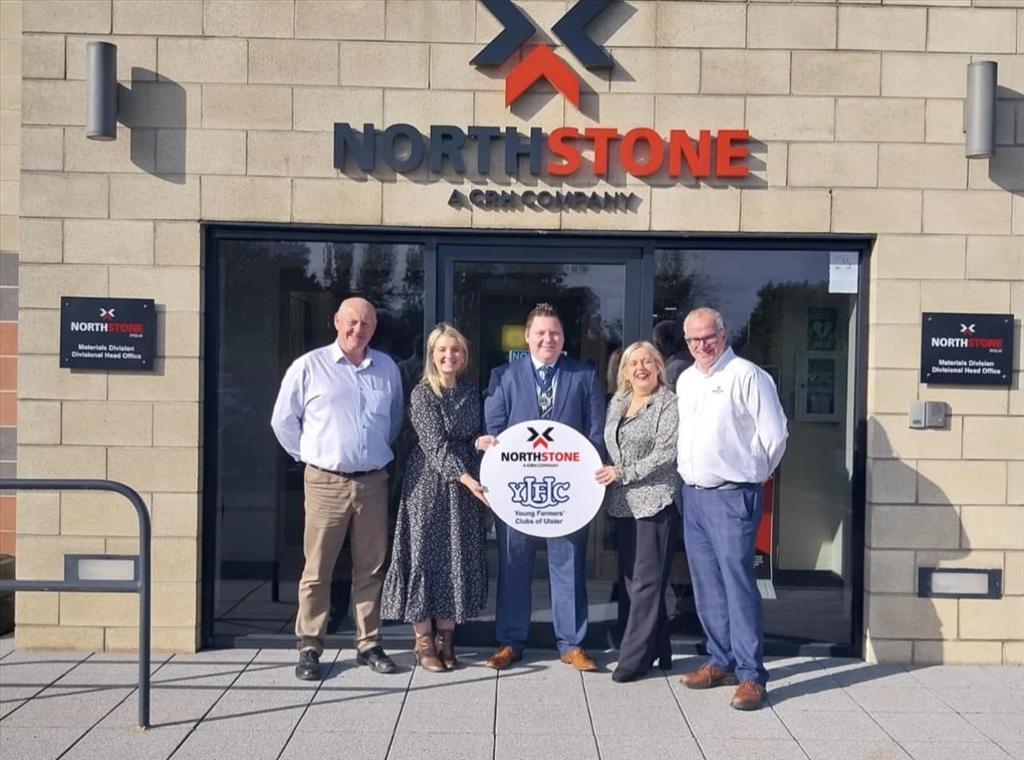 Northstone Materials sponsor the Young Farmers' Clubs of Ulster