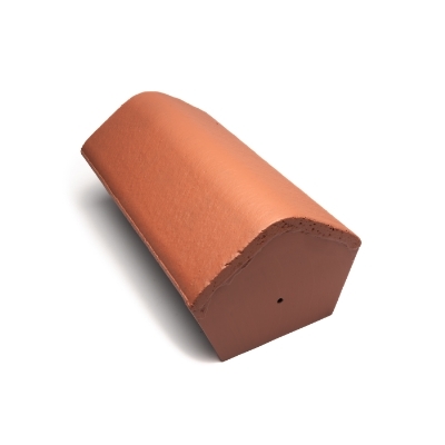 Multi Block End Ridge - Brick Red